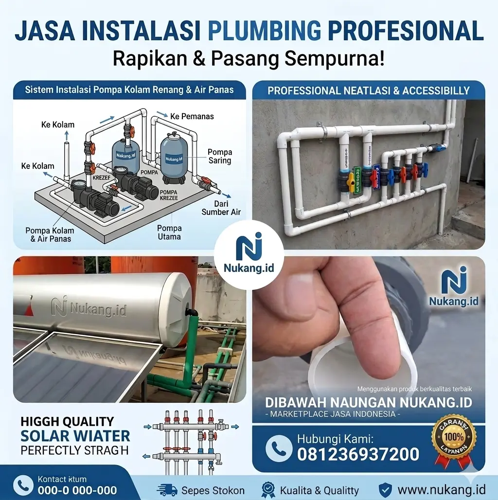 Jasa Servis dan Instalasi Plumbing
